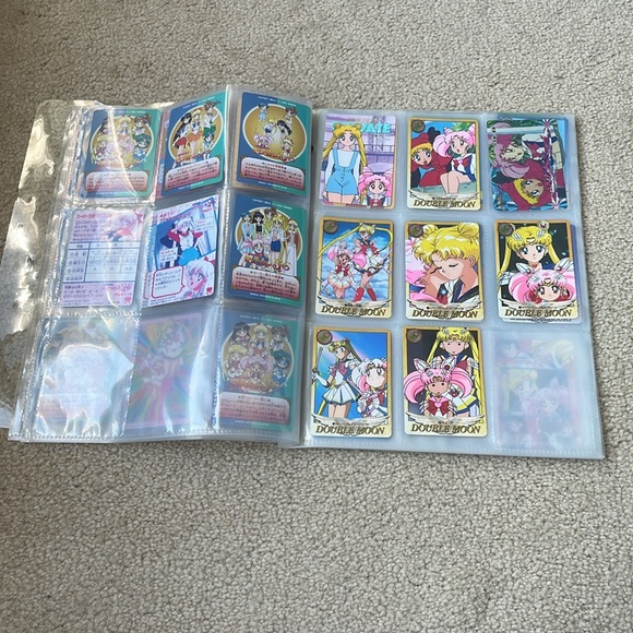 Set of Assorted Vintage 1990s Sailor Moon Trading Cards - Picture 6 of 17